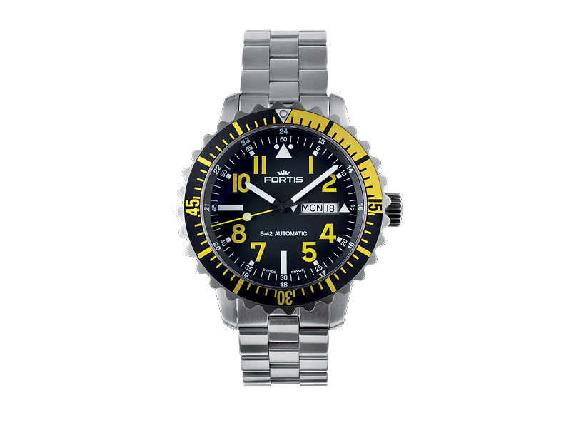 Fortis Marinemaster Yellow 1