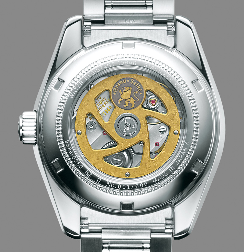 Grand Seiko HI BEAT 36000 GMT back
