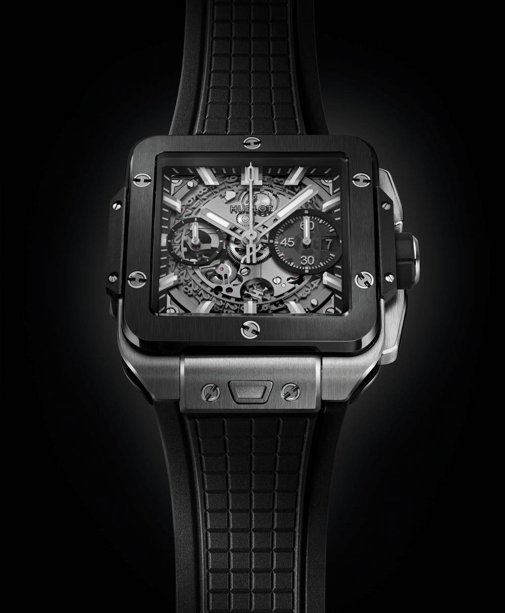 Hublot Square Bang Unico Titanium Ceramic 821NM0170RX PB HR B