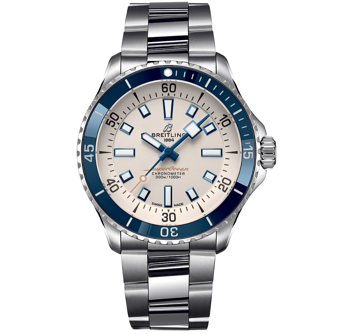 Breitling Superocean automatic 42 ref. a17375e71g1a1 cmyk