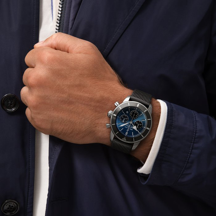 Breitling ab0162121c1s1 superocean heritage b01 chronograph 44na ruci novo