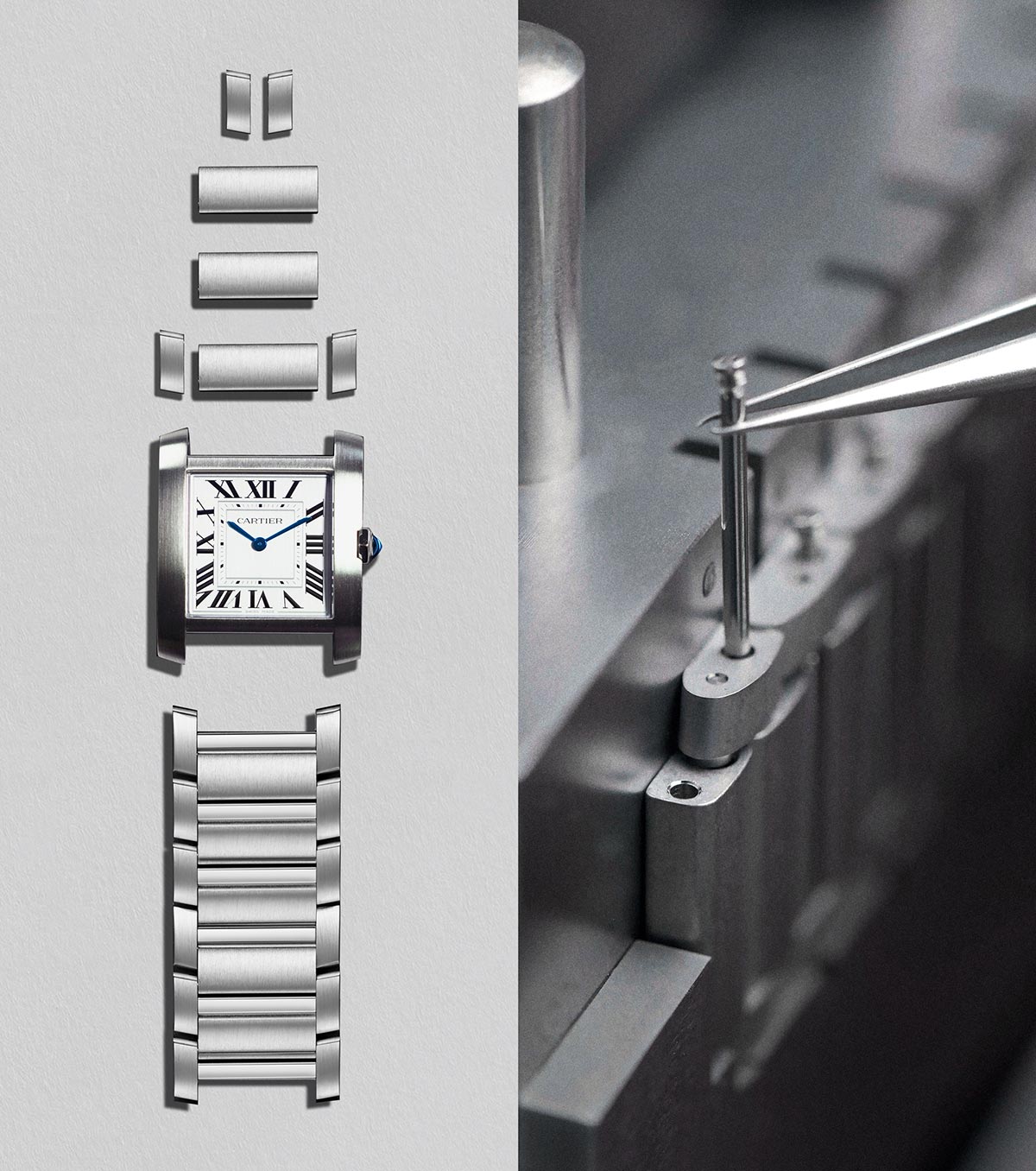Cartier Tank Francaise izrada