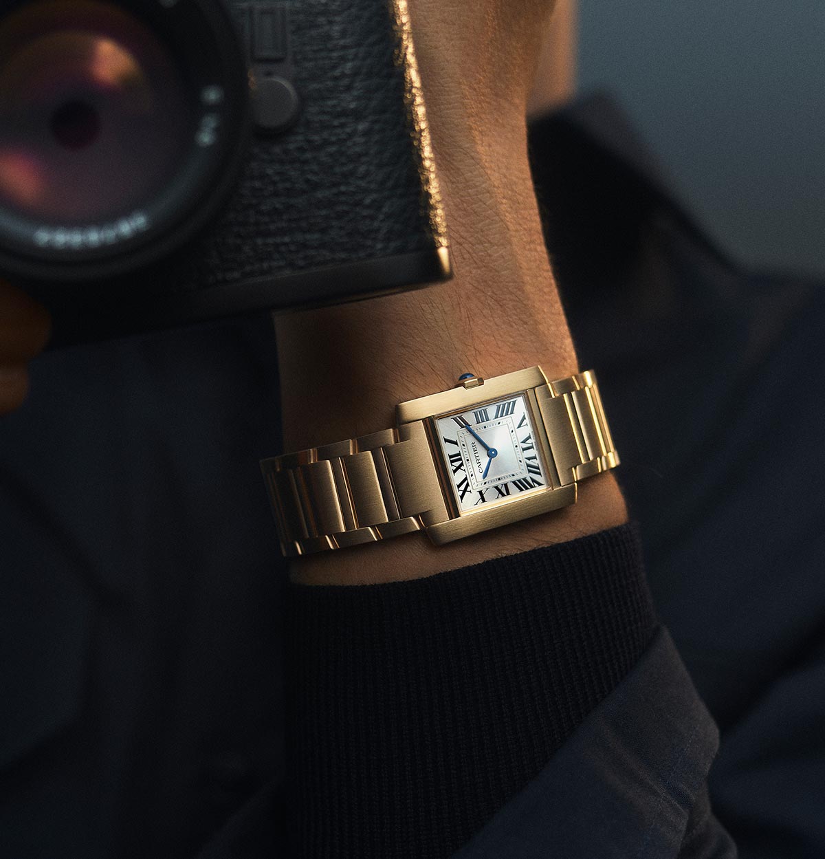 Cartier Tank Francaise na ruci
