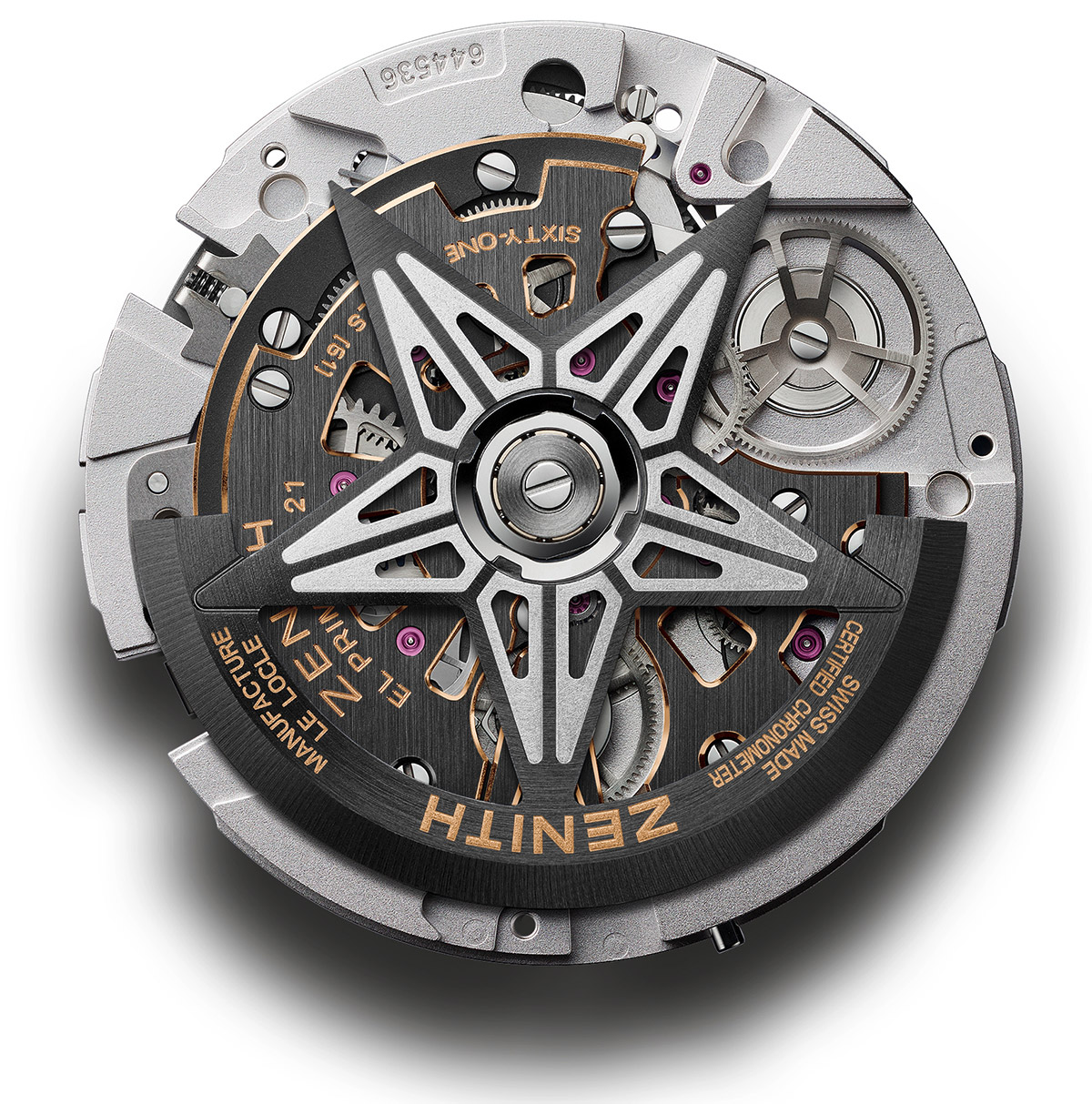 Zenith DEFY Extreme Double Tourbillon mehanizam