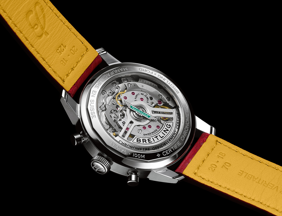 Breitling Top Time B01 Ford Thunderbird pozadina