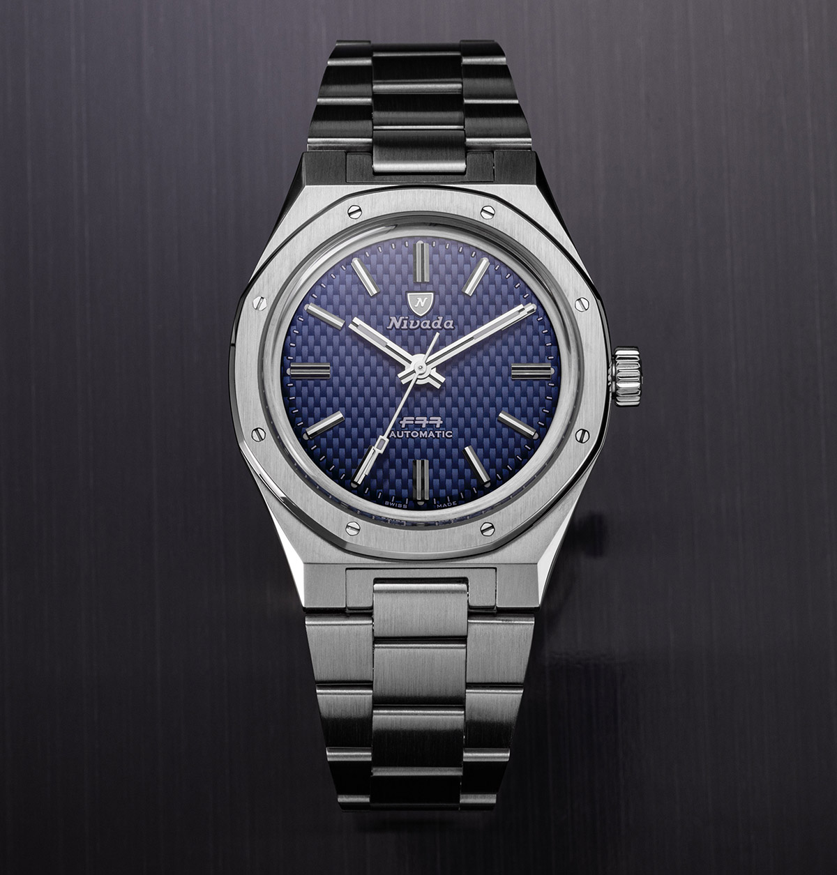 Nivada F77 plavi ciferblat