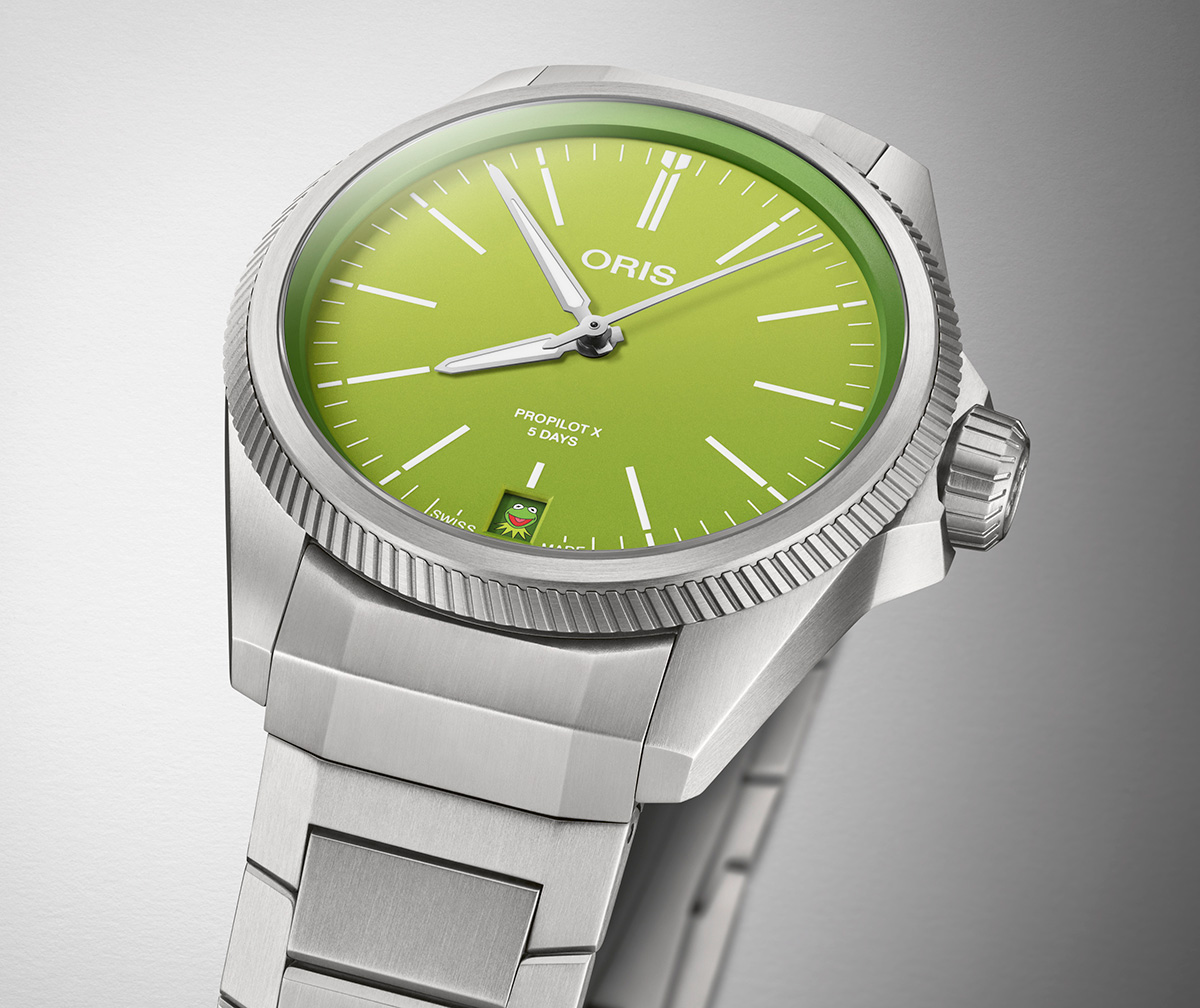 Oris Propilot X Kermit