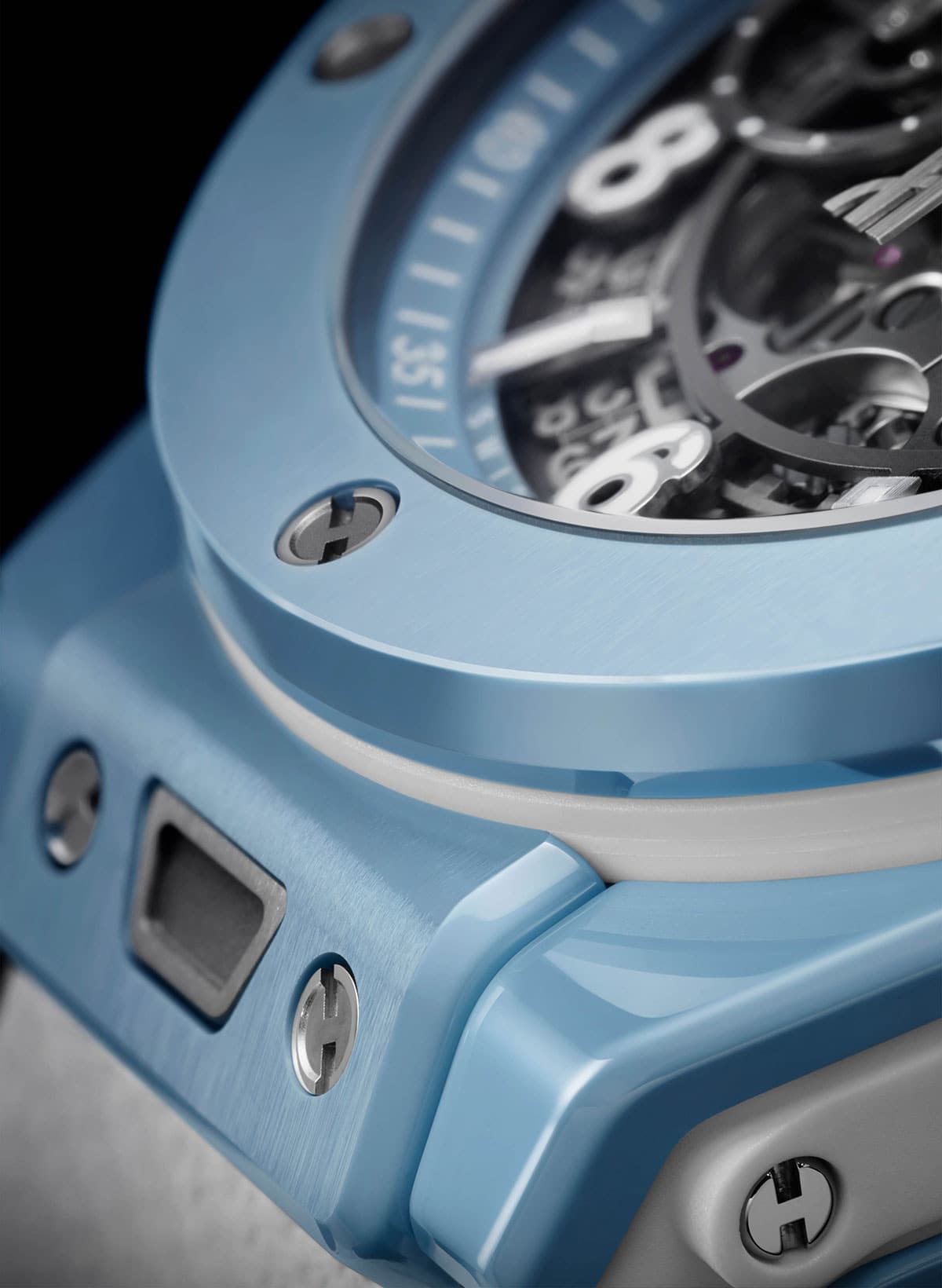 Big Bang Unico Sky Blue detalj