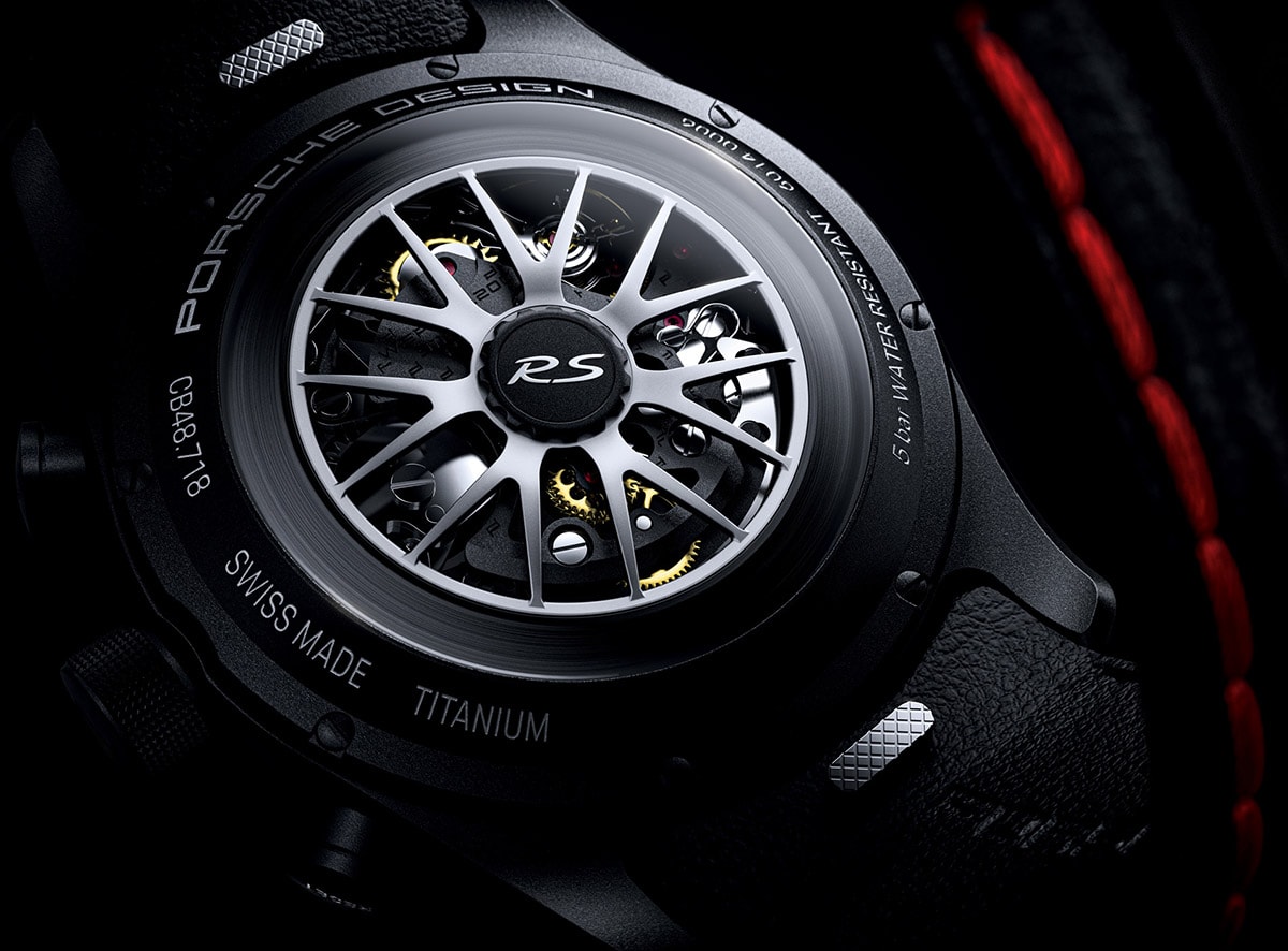 Porsche Design Chronograph Spyder 718 RS pozadina