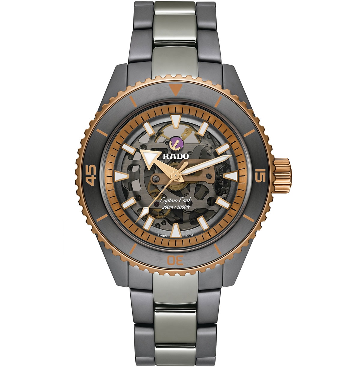 Rado Captain Cook Skeleton prednji kadar