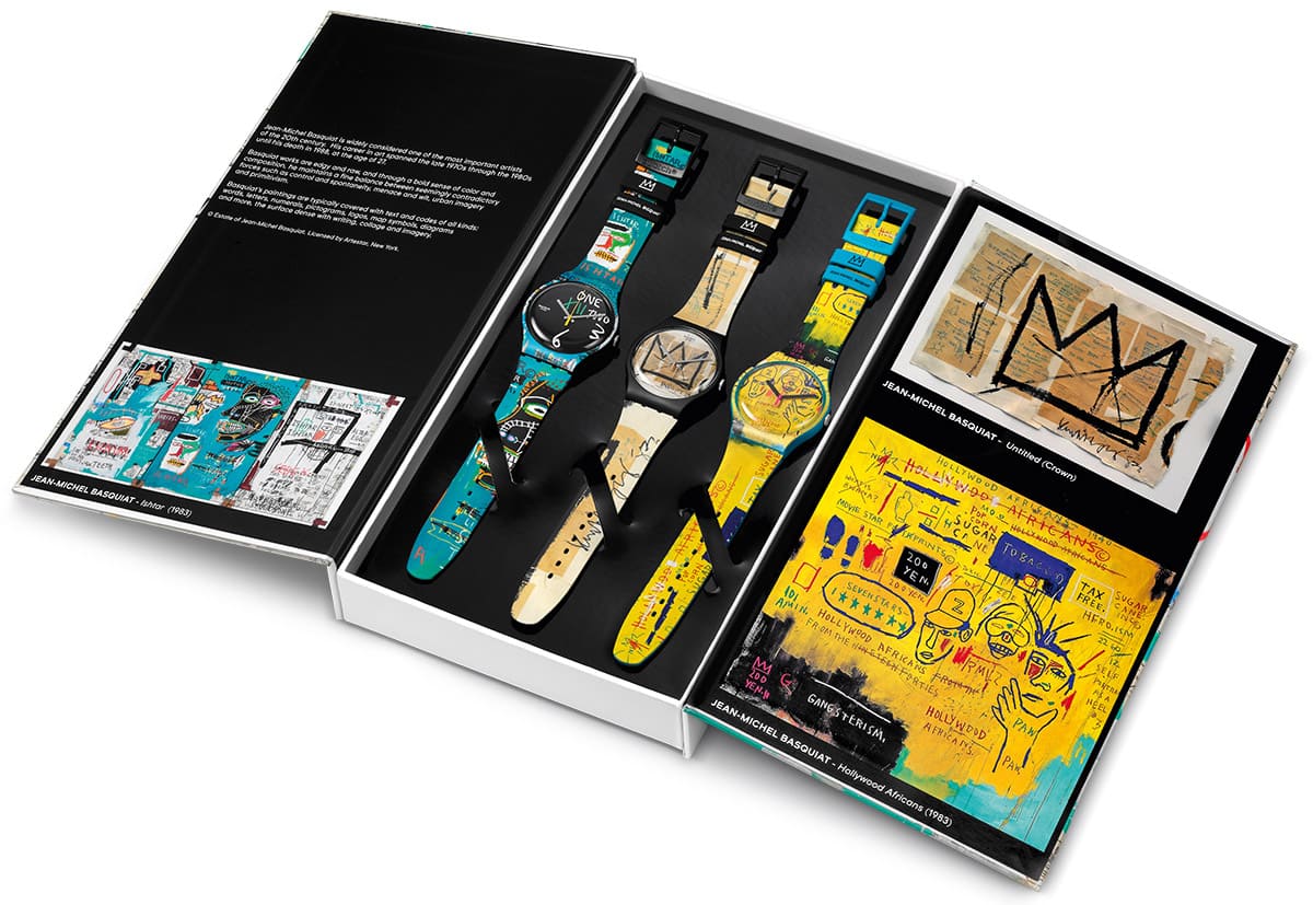 Swatch Basquiat pakovanje