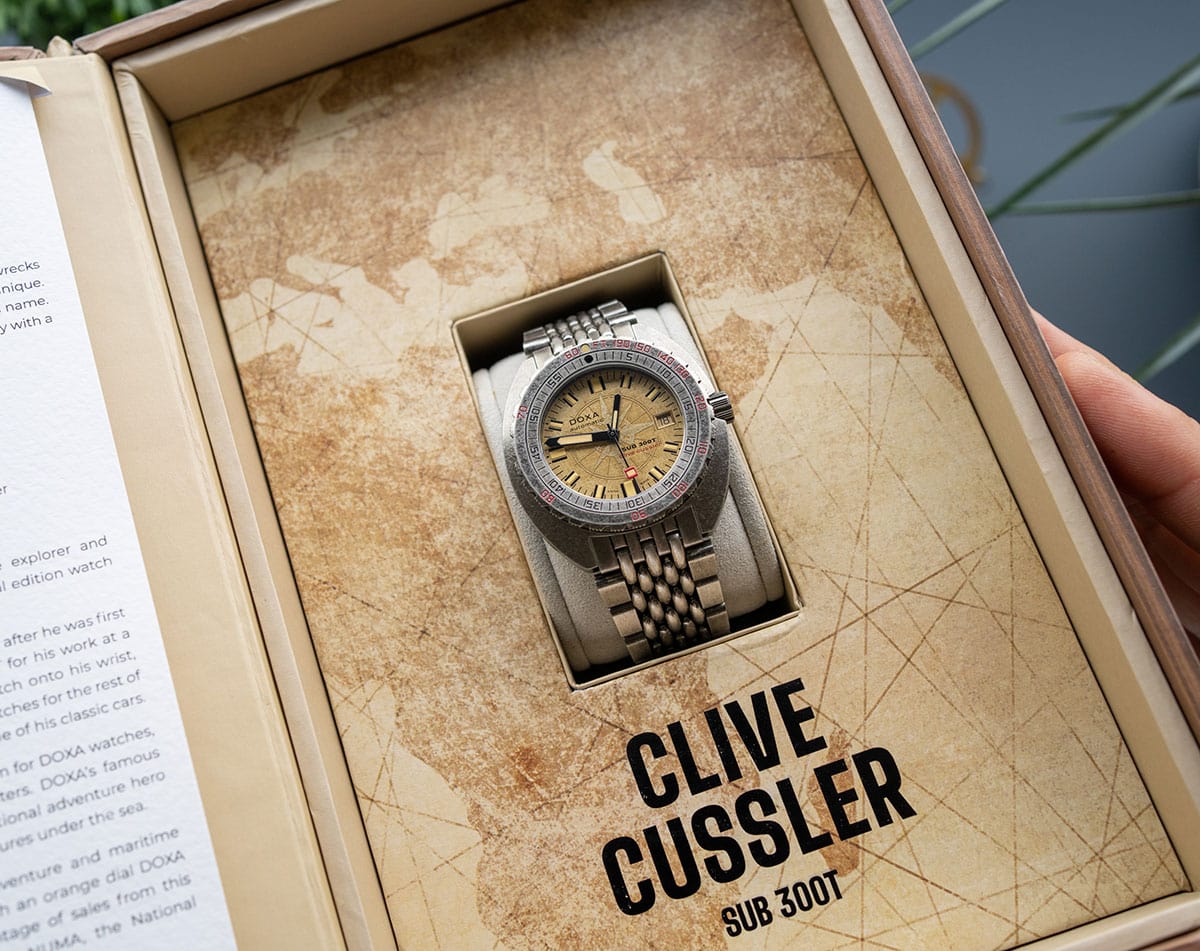 DOXA SUB 300T Clive Cussler pakovanje