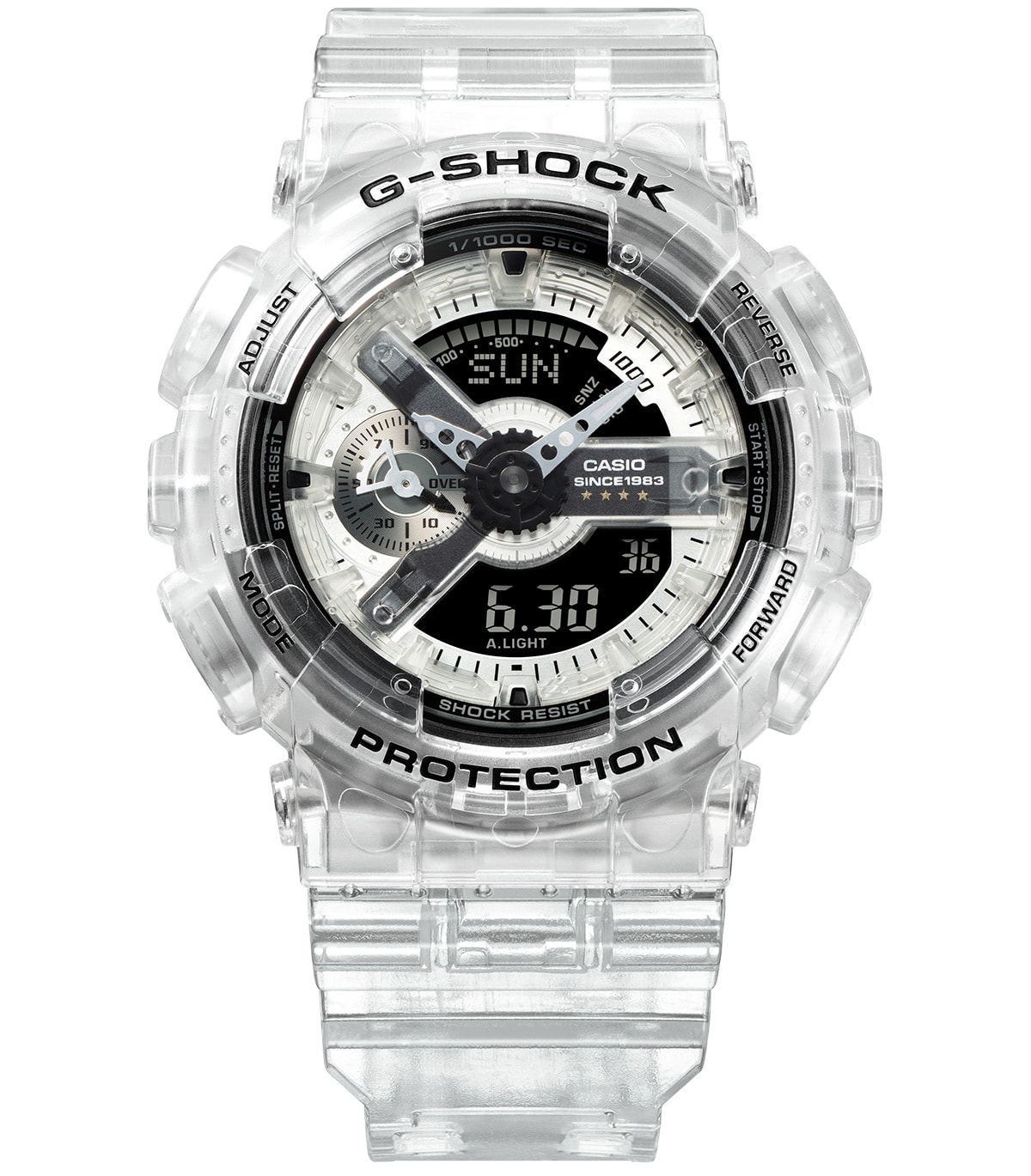 Casio G Shock Clear Remix GA 114RX 7A
