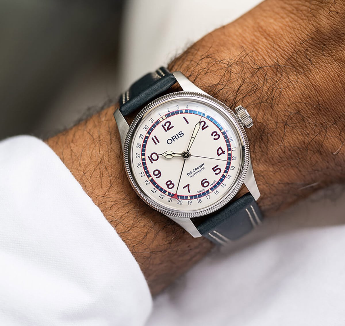Oris Big Crown Pointer Date Hank Aaron LE cena