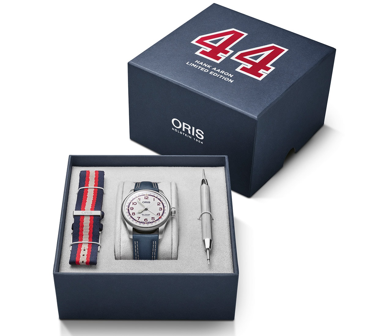 Oris Big Crown Pointer Date Hank Aaron LE kais