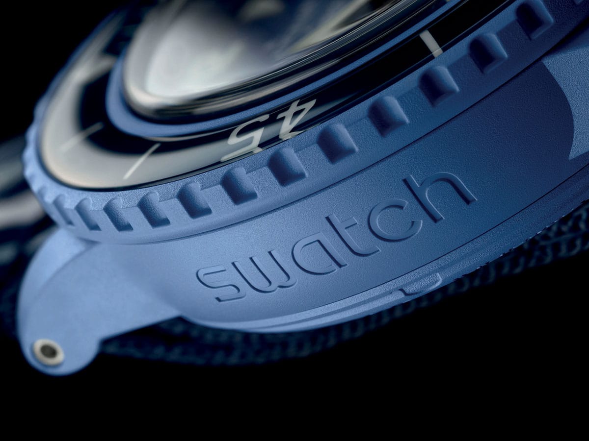 Blancpain Swatch Atlantic detalj