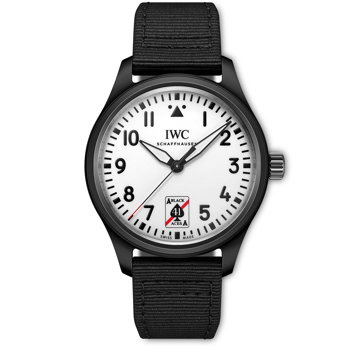 IWC Black Aces prednji kadar