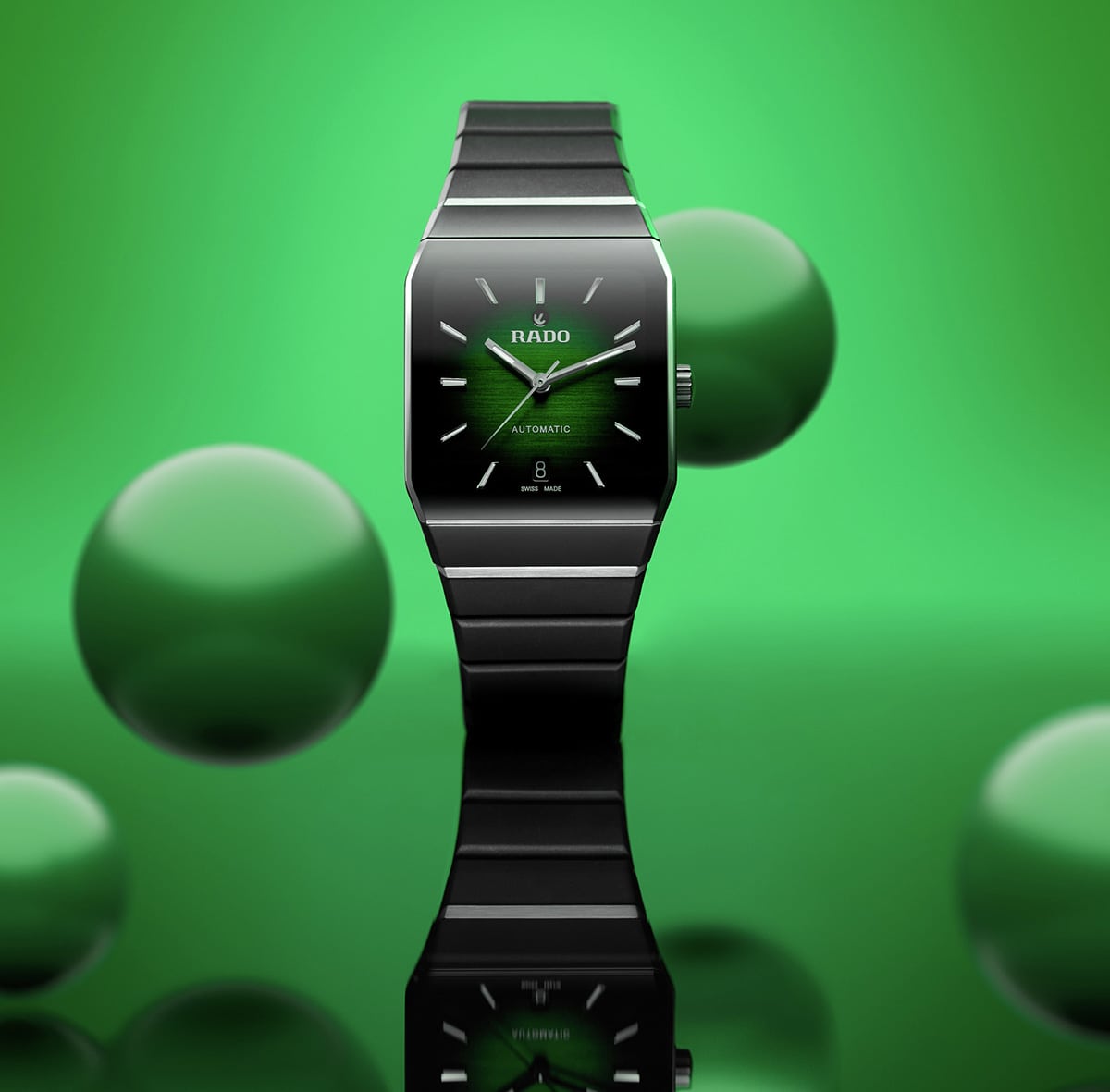 Rado Anatom zeleni brojcanik