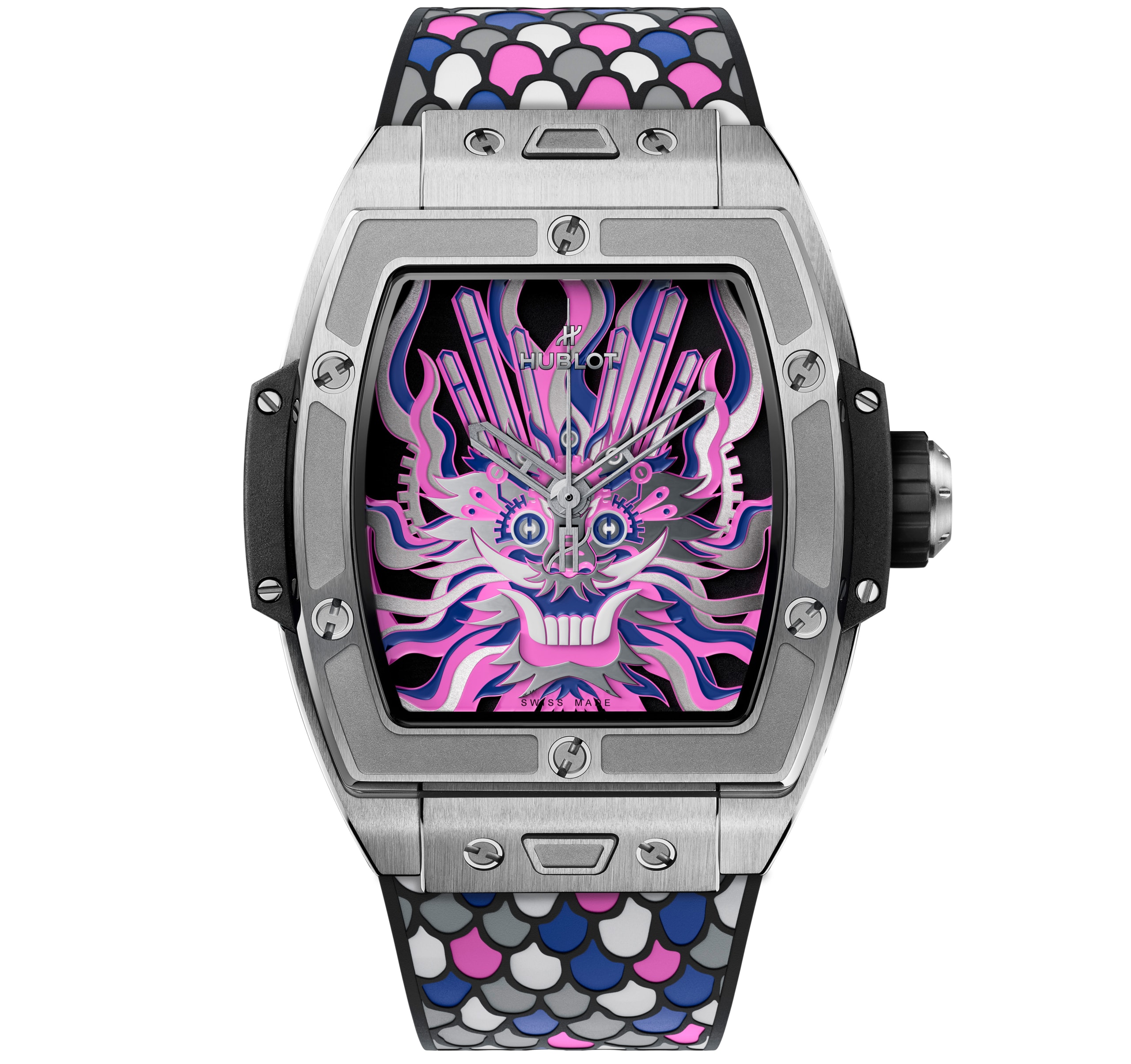 Hublot Dragon prednji kadar scaled