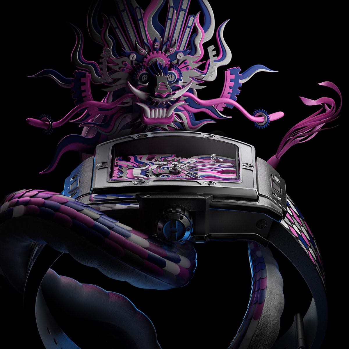 Hublot Dragon profil