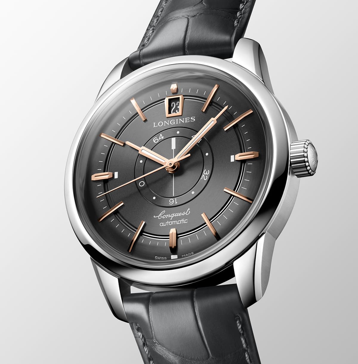 Longines Power Reserve antracite