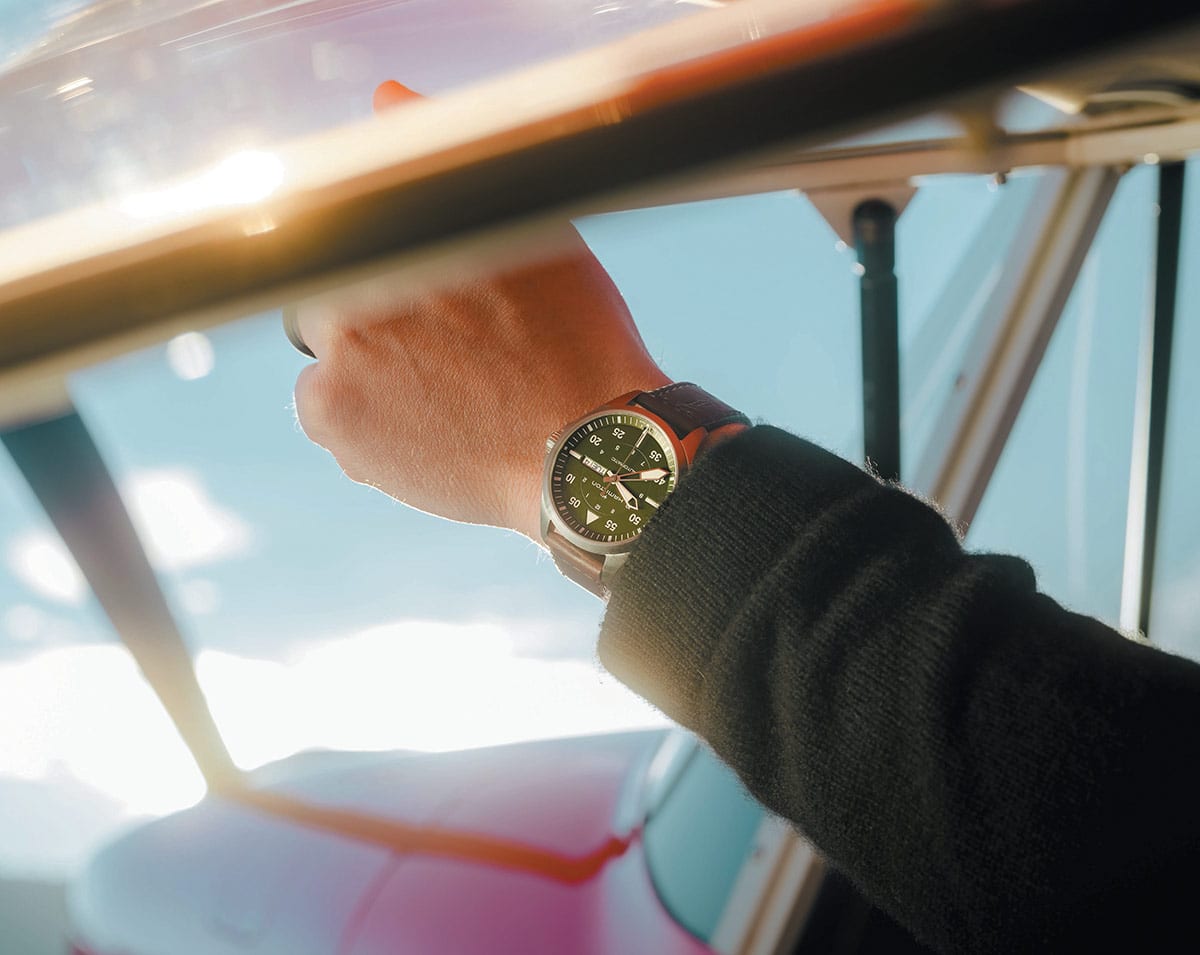 Hamilton Khaki Aviation Pilot omaz