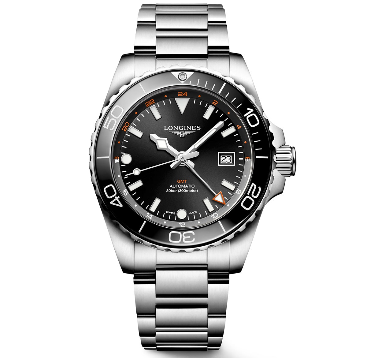 Longines HQ GMT crni