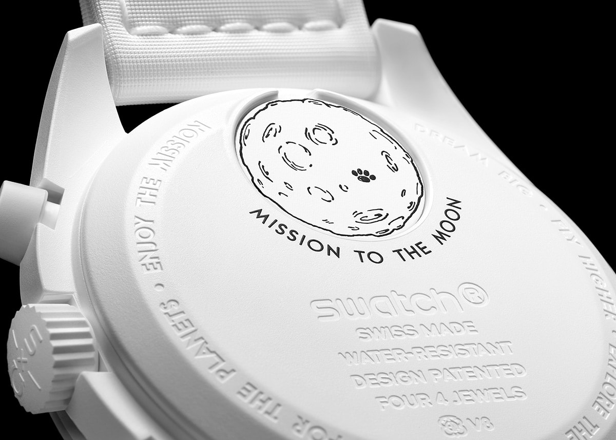 MoonSwatch Snoopy pozadina