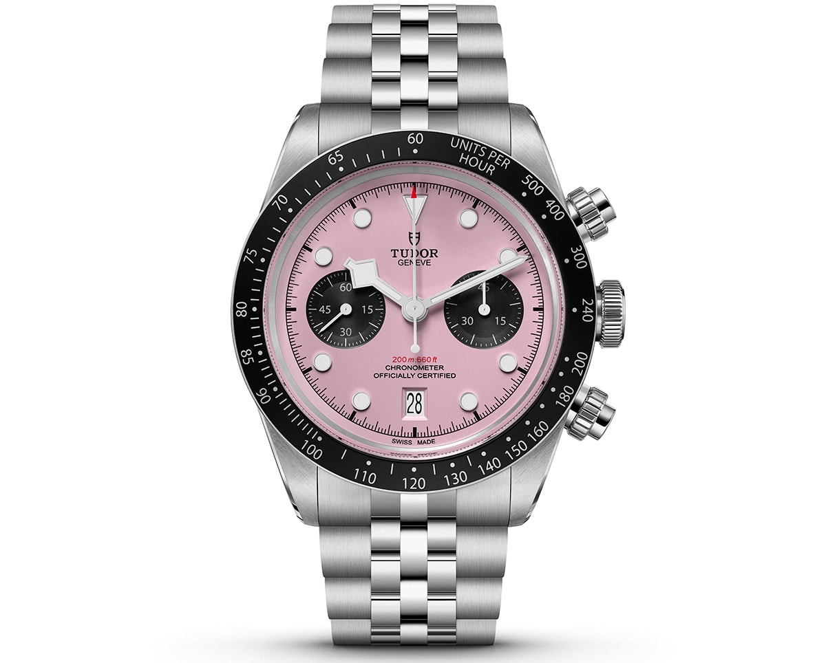WW Tudor BB Chrono Pink prednji kadar