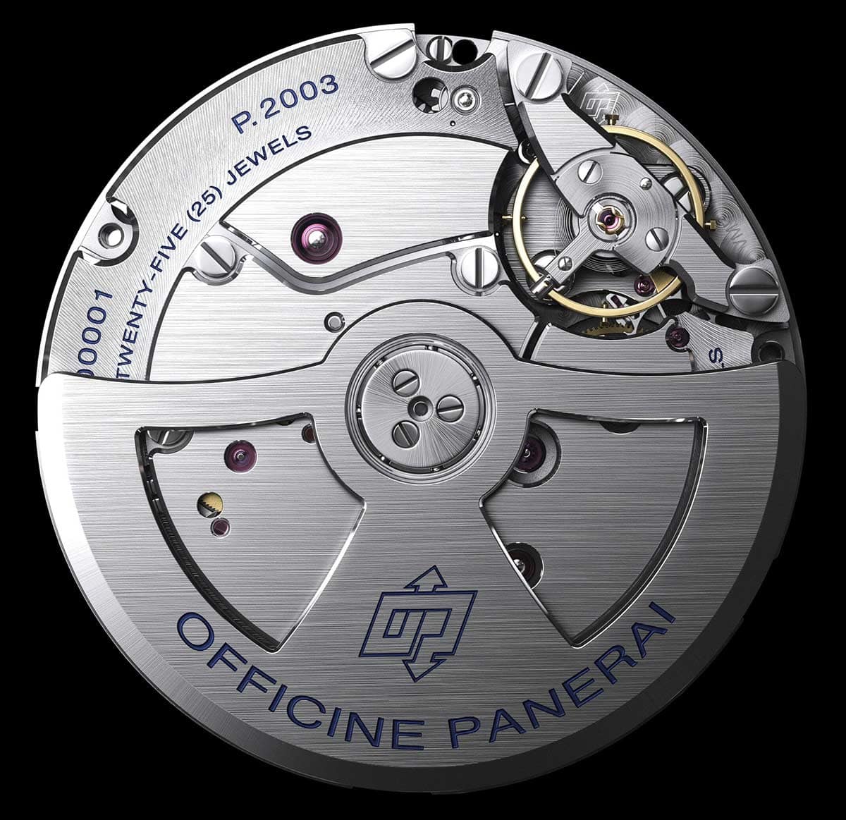 Panerai Dieci Giorni mehanizam