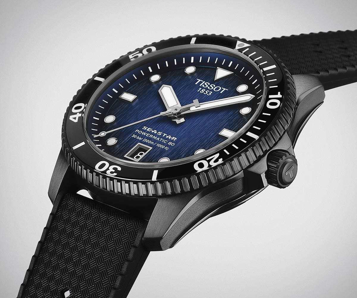 Tissot Seastar 1000 blue black