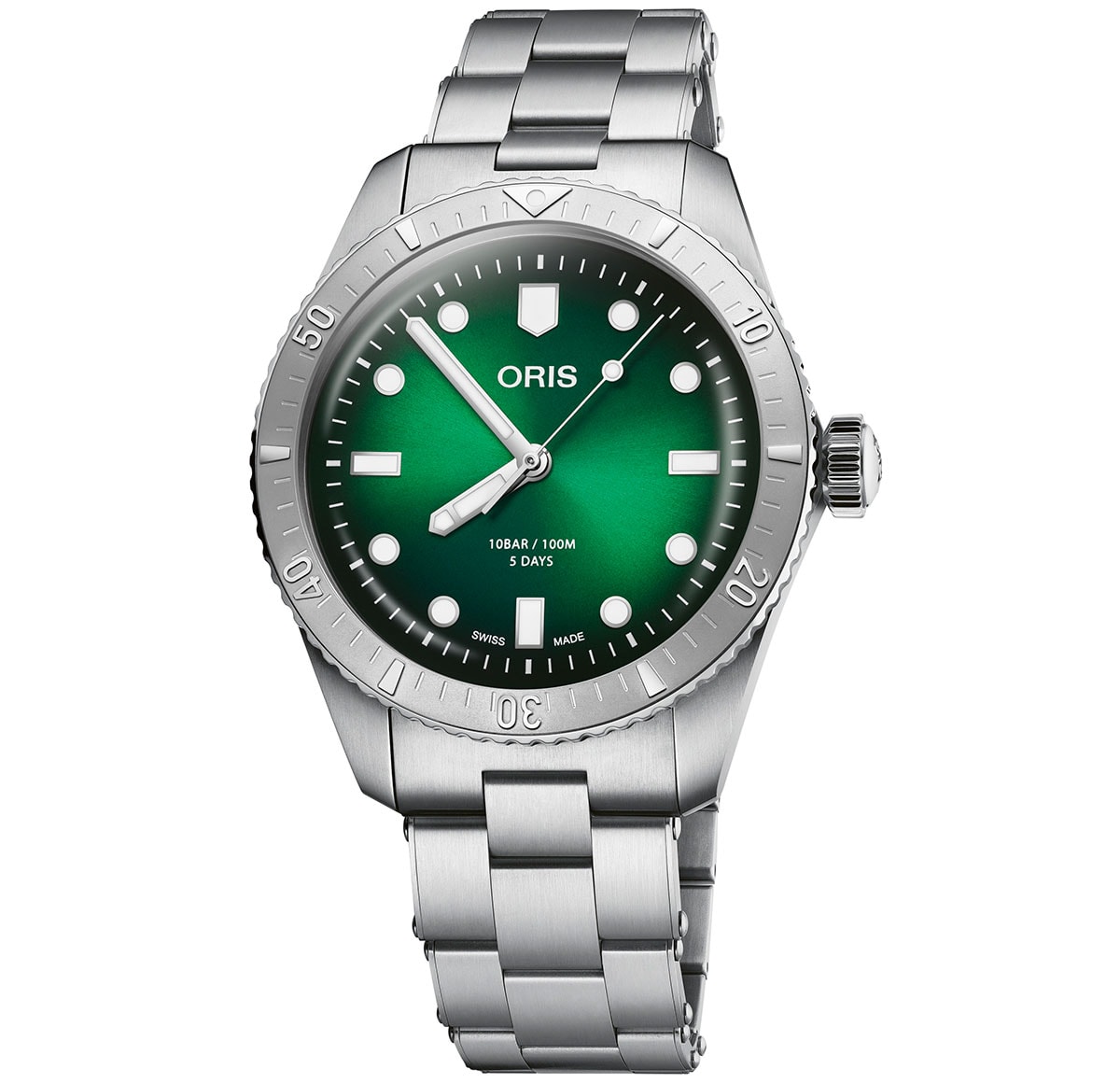 Oris green 38mm prednji kadar