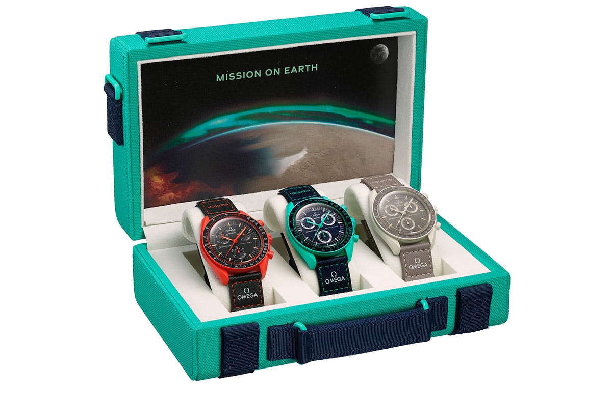 Swatch Mission in Earth collection