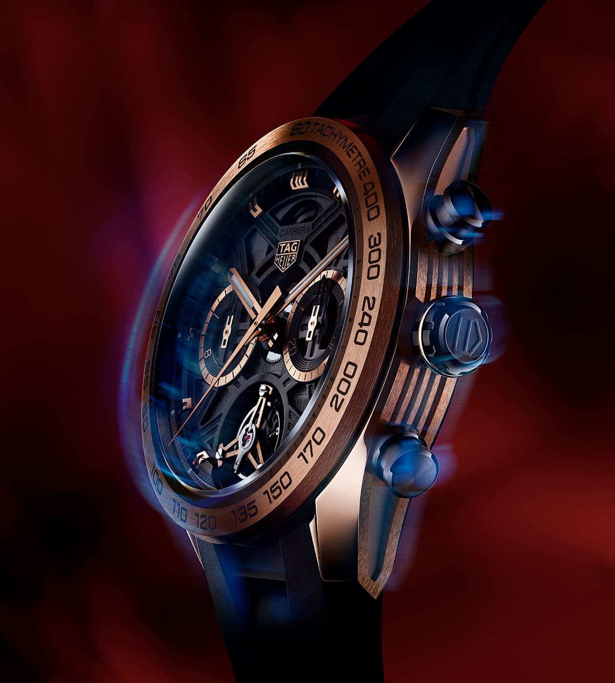 Tag Heuer Carrera turbijon zlato