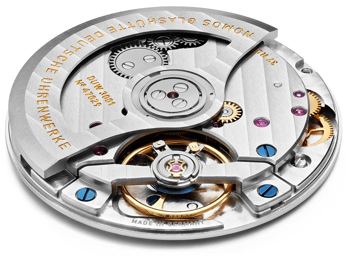 NOMOS Glashuette Tangente Orion neomatik dore caliber