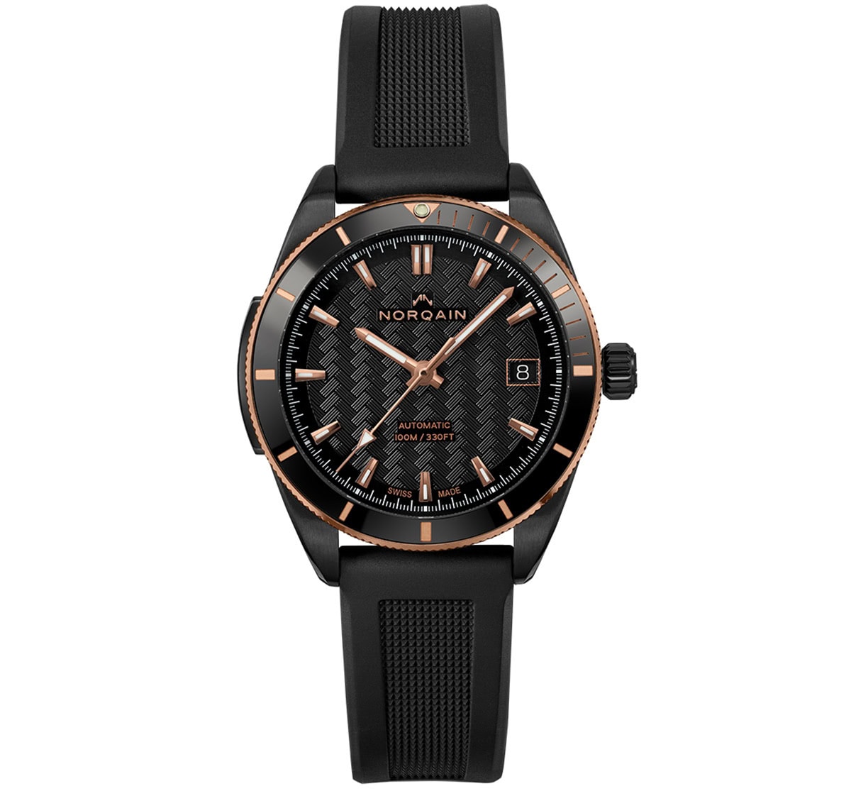 Norqain Adventure Sport 37mm DLC Gold soldat
