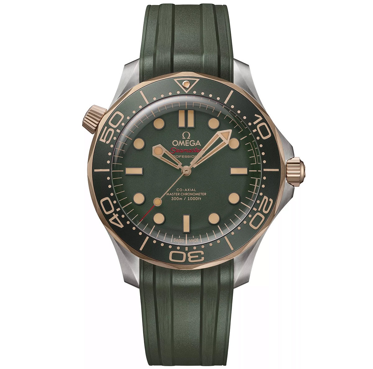 Omega Seamaster green kais