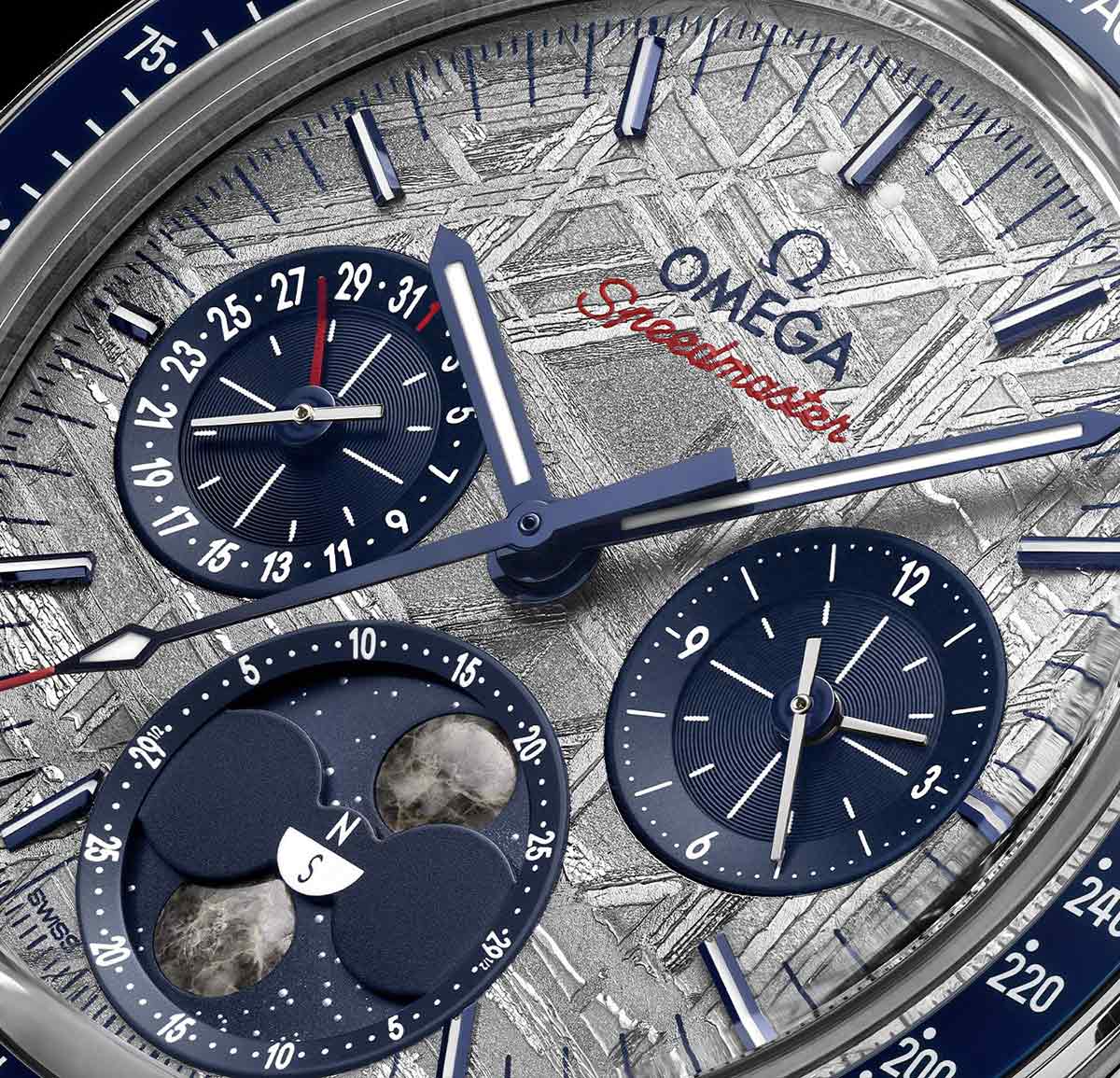 Omega Speedmaster Meteorite silver