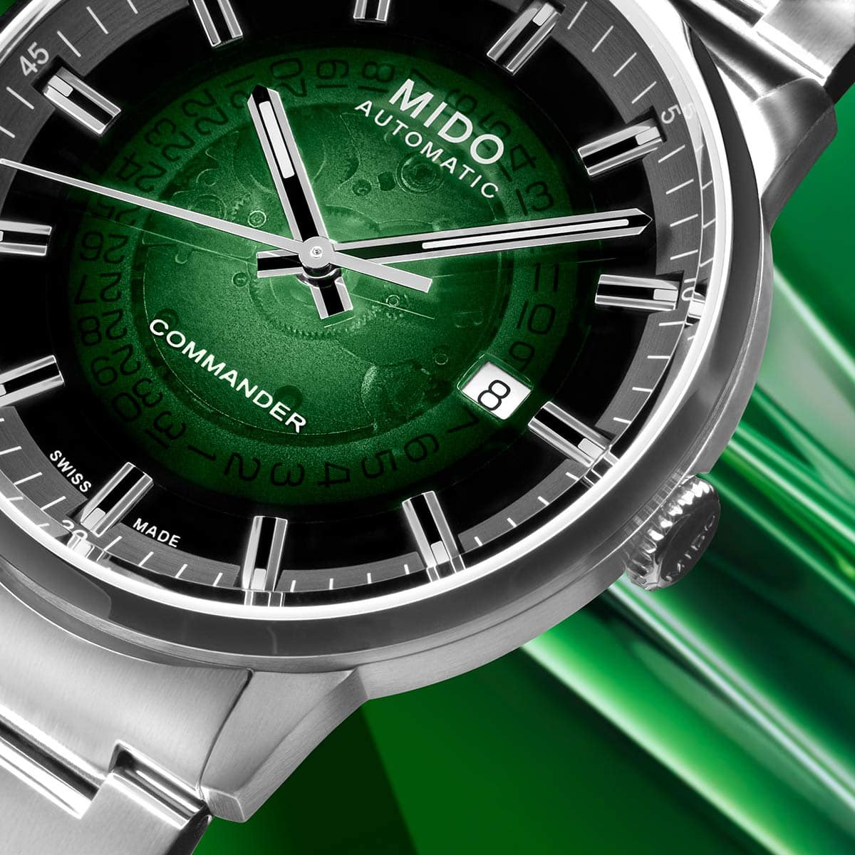 Mido Commander Gradient brojcanik
