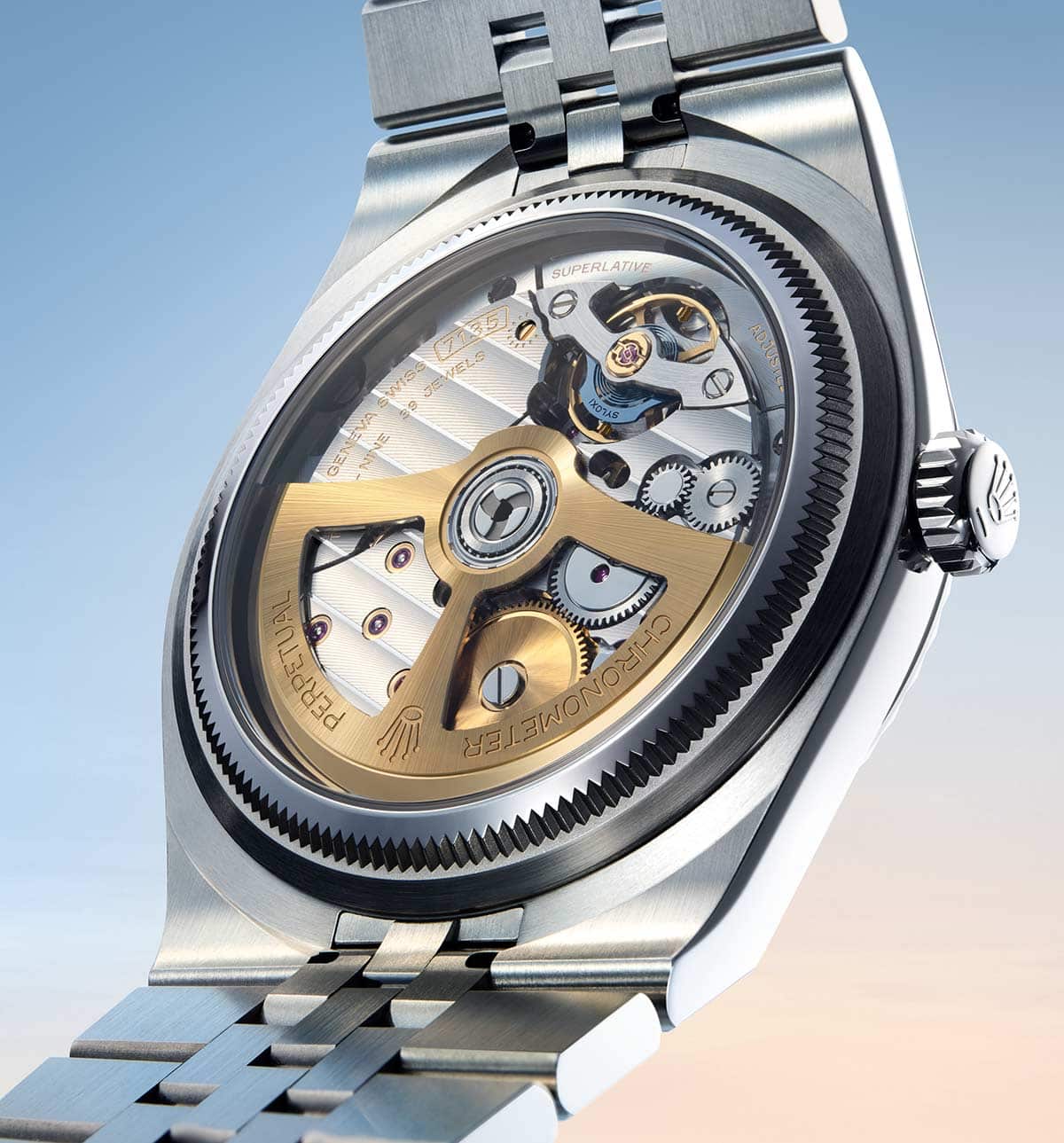 Rolex Land Dweller pozadina