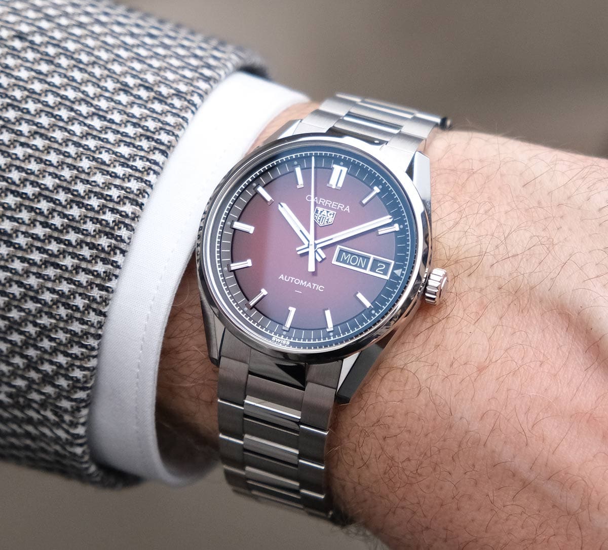 TAG Heuer Carrera Day Date Automatic 41 mm Steel WDA2113.BA0043