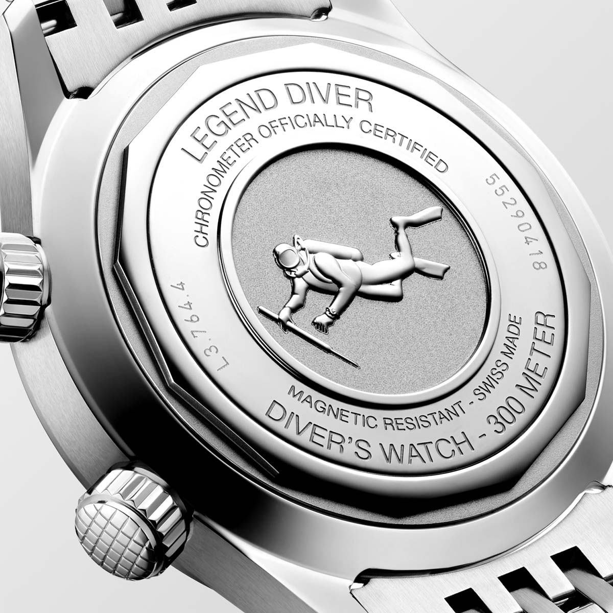 Longines Legend Diver White pozadina kucista