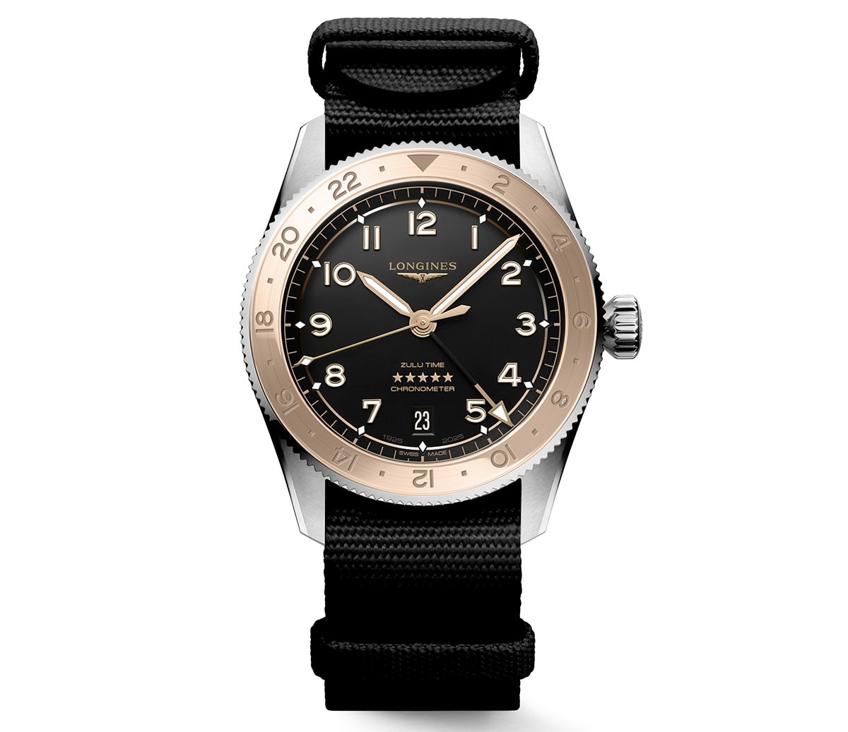 Longines Spirit Zulu Time 1925 NATO