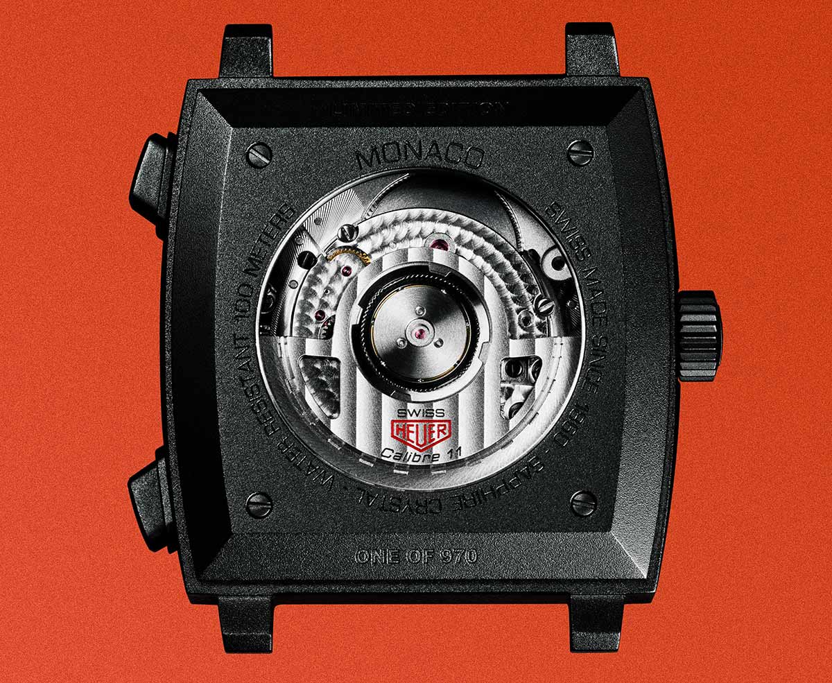 Tag Heuer Monaco Chrono Stop pozadina
