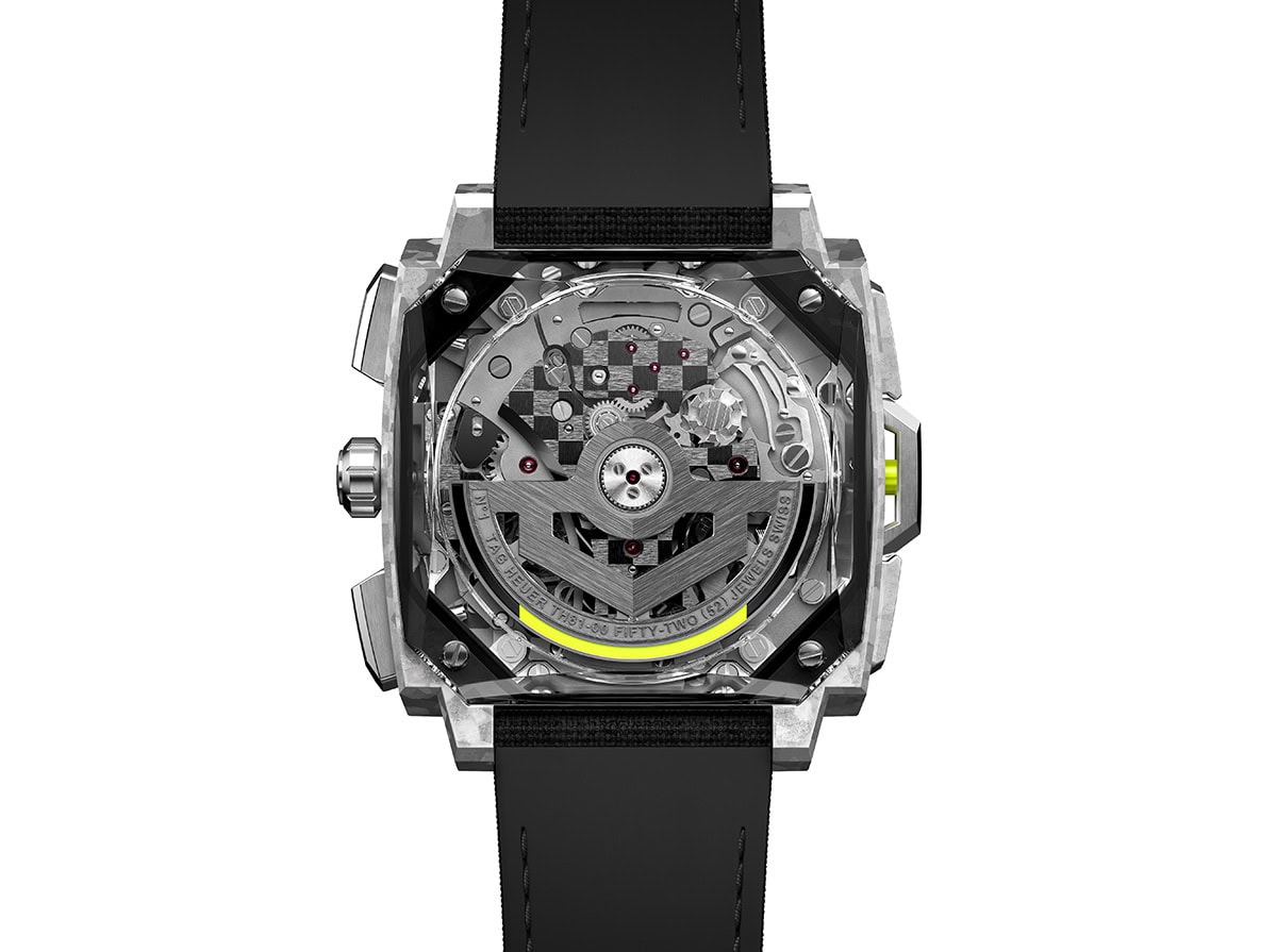 Tag Heuer Monaco Rattrapante pozadina