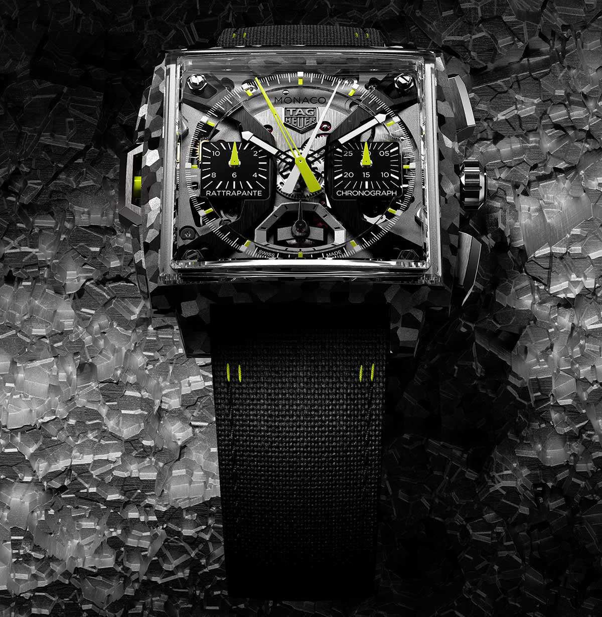 Tag Heuer Monaco Rattrapante prednji kadar