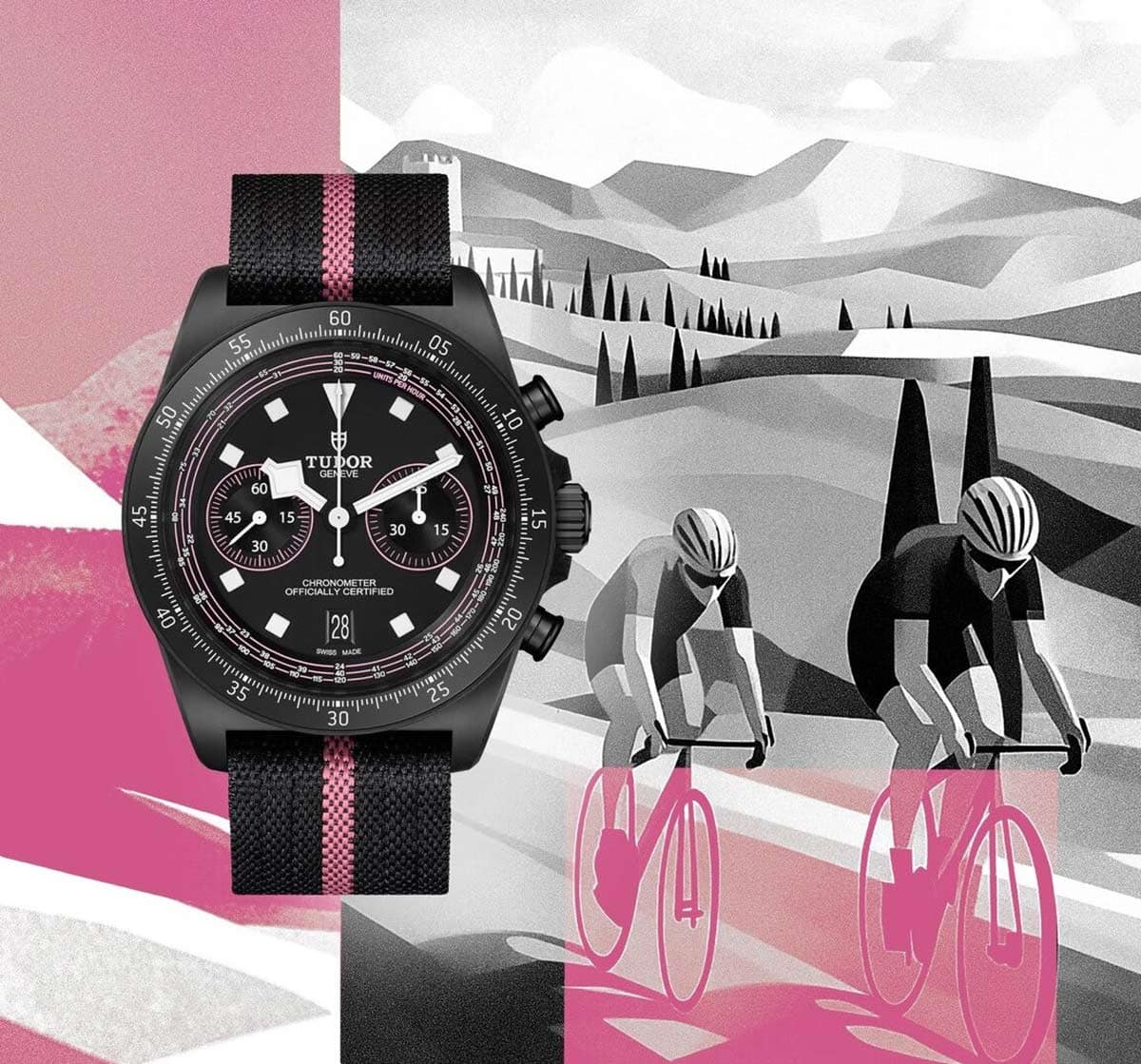 Tudor Pelagos Giro prednji kadar