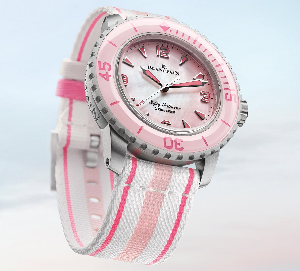 Blancpain Fifty Fathoms pink