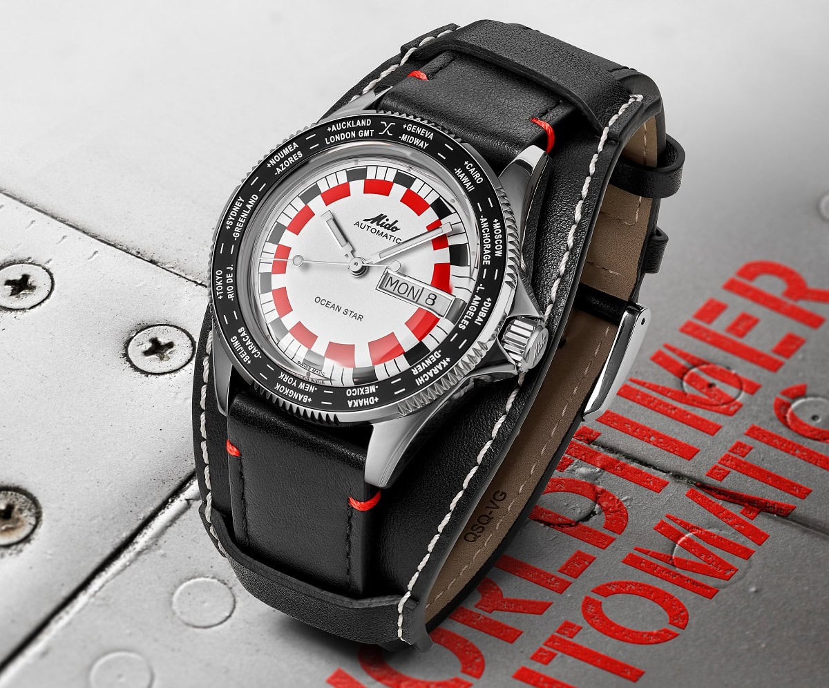 Mido Ocean Star Worldtimer studio 1