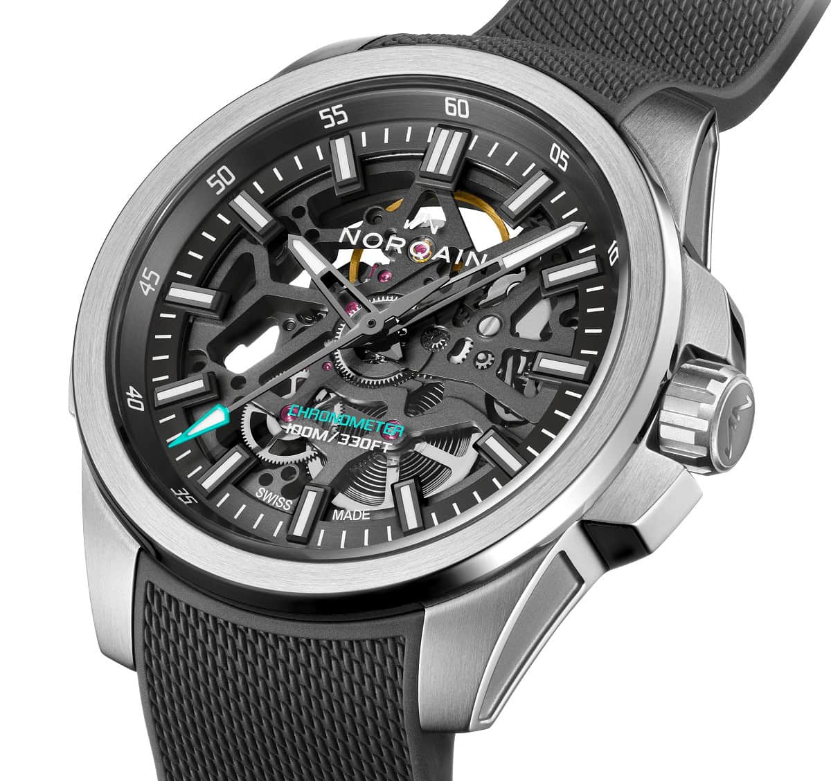 NORQAIN Inpendence Skeleton 40mm Studio